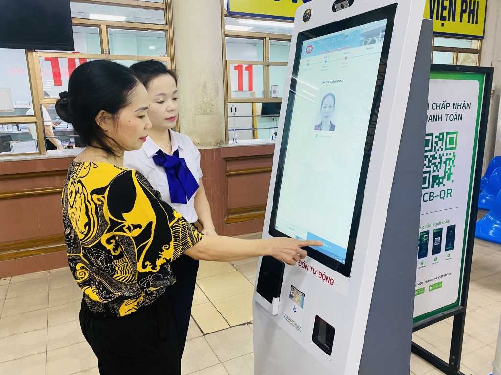 Dịch vụ xác minh thẻ căn cước qua kiosk khám chữa bệnh