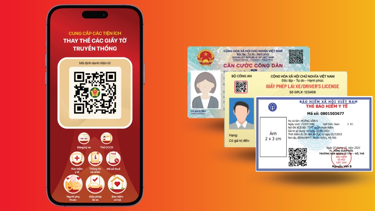 Dịch vụ số hóa giấy tờ trên VNeID