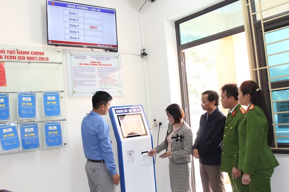 Dịch vụ xác minh thẻ căn cước qua kiosk dịch vụ công